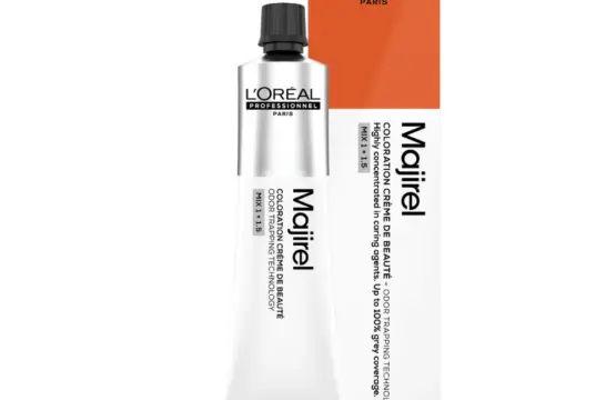 Loreal Crema Colorante Majirel 60ml- 8.04 Rubio Claro Ligero Cobrizo